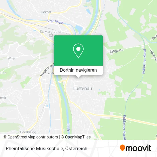 Rheintalische Musikschule Karte