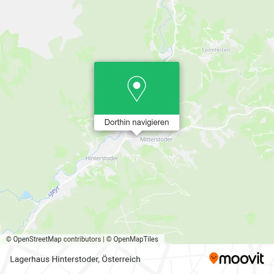 Lagerhaus Hinterstoder Karte