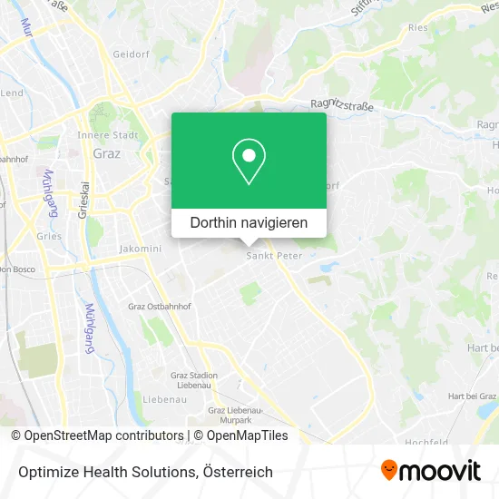 Optimize Health Solutions Karte