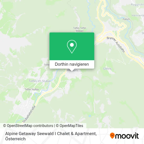 Alpine Getaway Seewald I Chalet & Apartment Karte