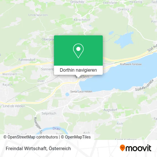 Freindal Wirtschaft Karte