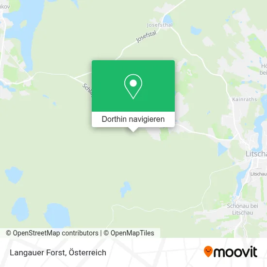 Langauer Forst Karte