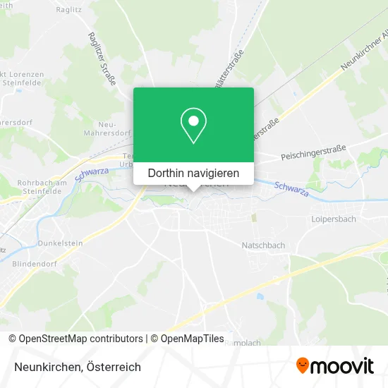 Neunkirchen Karte