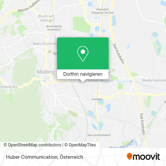 Huber Communication Karte