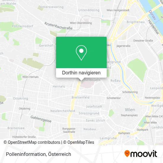 Polleninformation Karte