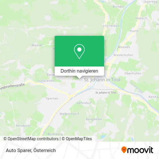 Auto Sparer Karte