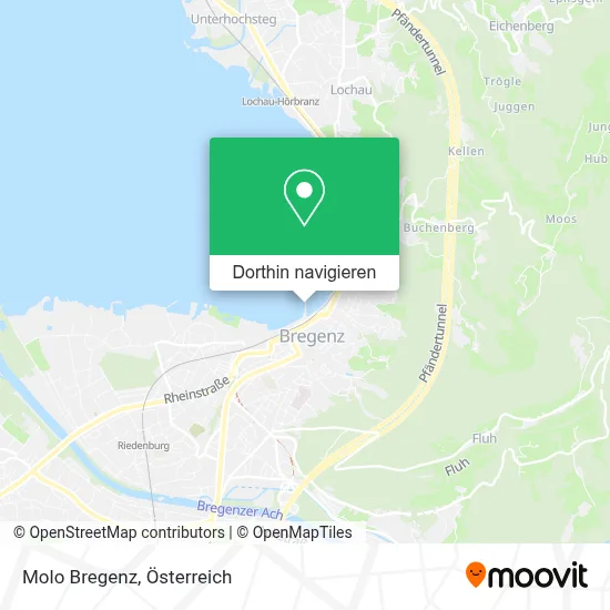 Molo Bregenz Karte