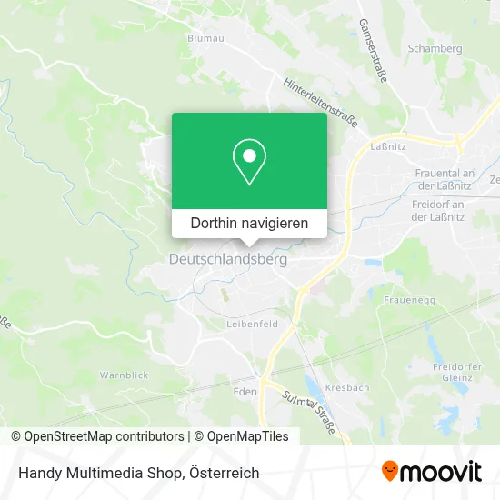 Handy Multimedia Shop Karte