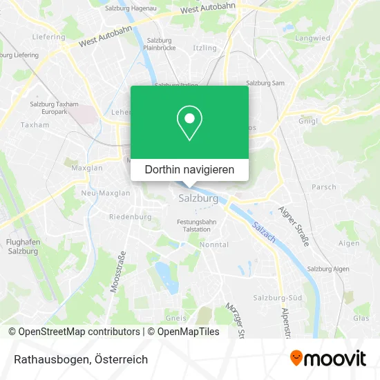 Rathausbogen Karte
