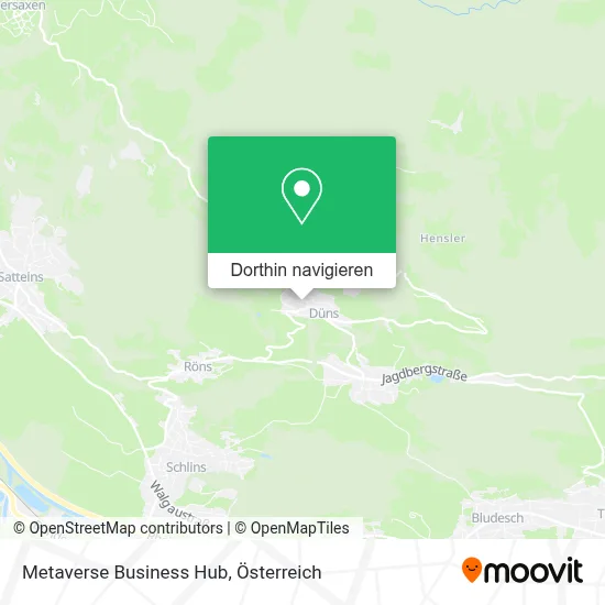 Metaverse Business Hub Karte