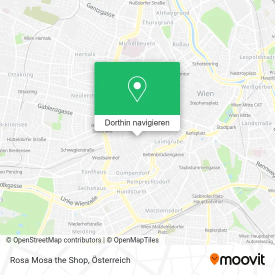 Rosa Mosa the Shop Karte