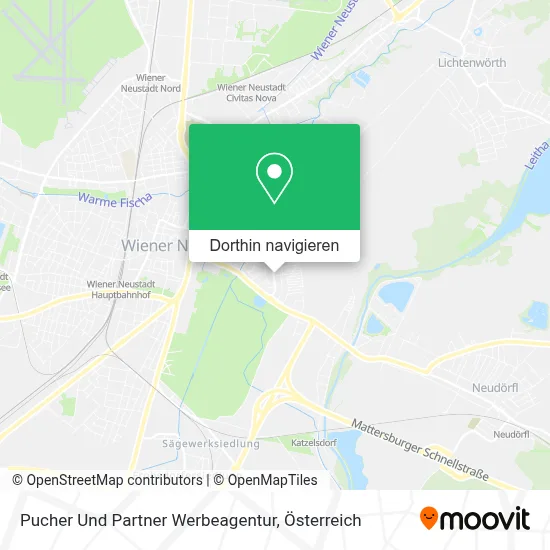 Pucher Und Partner Werbeagentur Karte