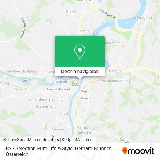 B2 - Selection Pure Life & Style, Gerhard Brunner Karte