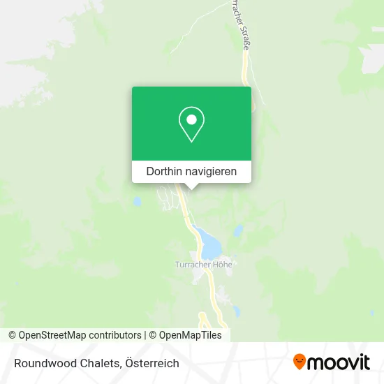 Roundwood Chalets Karte