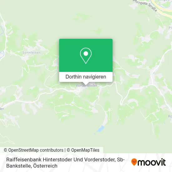 Raiffeisenbank Hinterstoder Und Vorderstoder, Sb-Bankstelle Karte