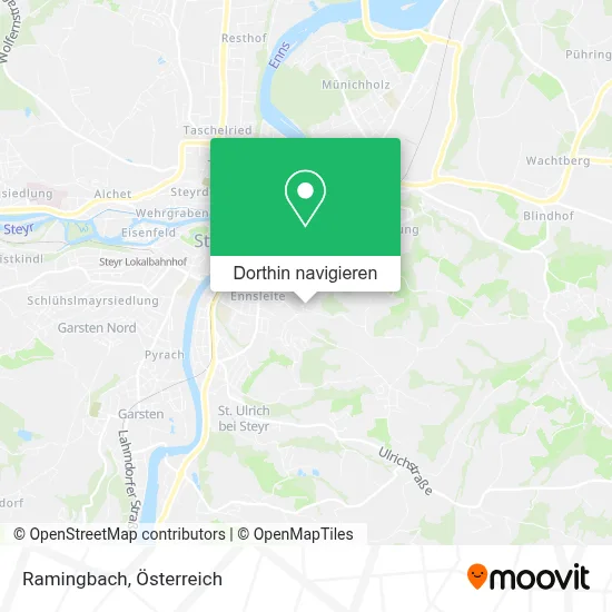 Ramingbach Karte
