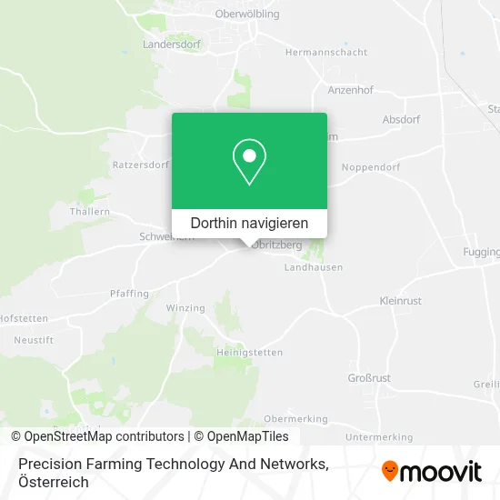 Precision Farming Technology And Networks Karte