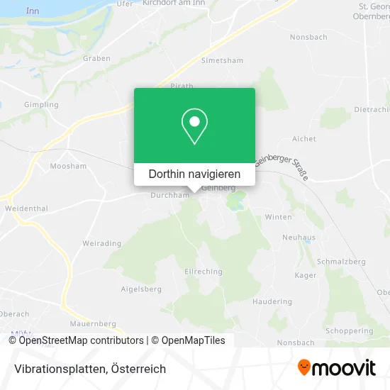 Vibrationsplatten Karte