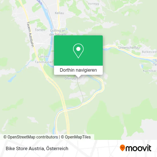 Bike Store Austria Karte