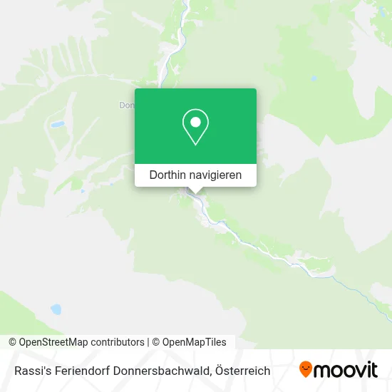 Rassi's Feriendorf Donnersbachwald Karte