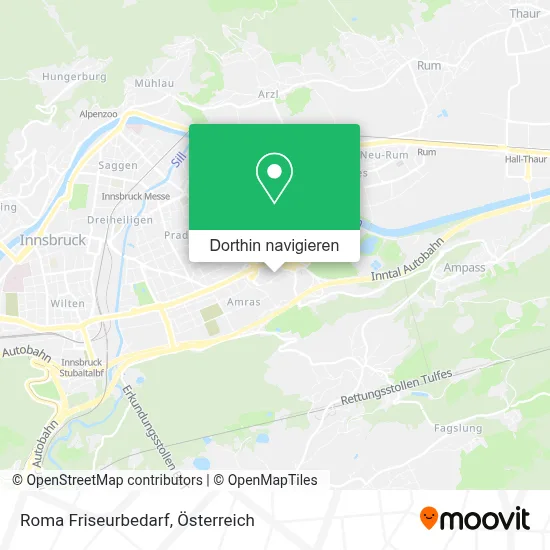 Roma Friseurbedarf Karte