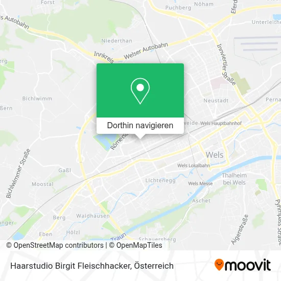 Haarstudio Birgit Fleischhacker Karte
