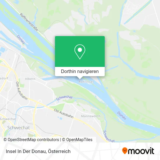 Insel In Der Donau Karte