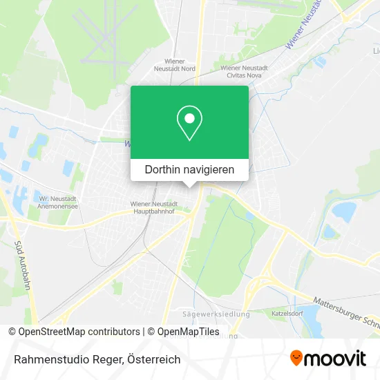 Rahmenstudio Reger Karte