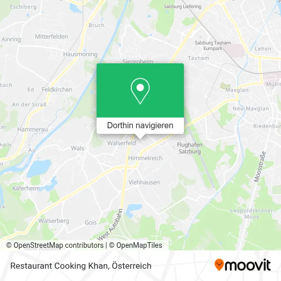 Restaurant Cooking Khan Karte