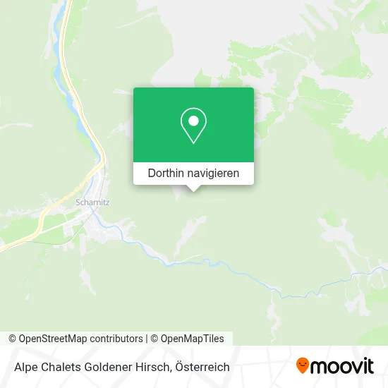Alpe Chalets Goldener Hirsch Karte