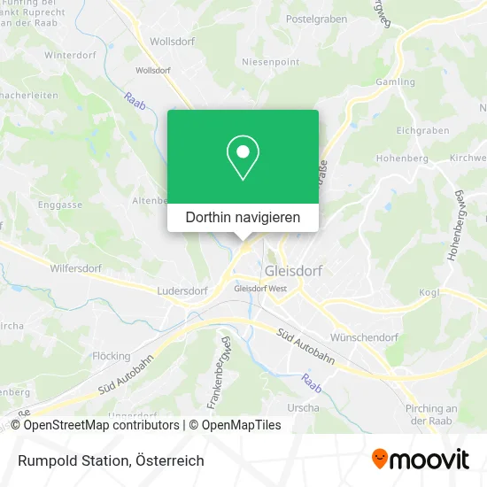 Rumpold Station Karte