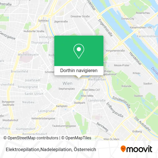 Elektroepilation,Nadelepilation Karte