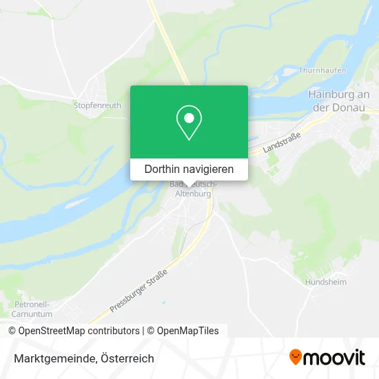 Marktgemeinde Karte