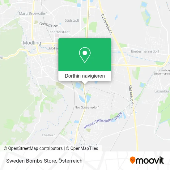 Sweden Bombs Store Karte