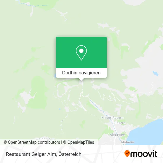 Restaurant Geiger Alm Karte