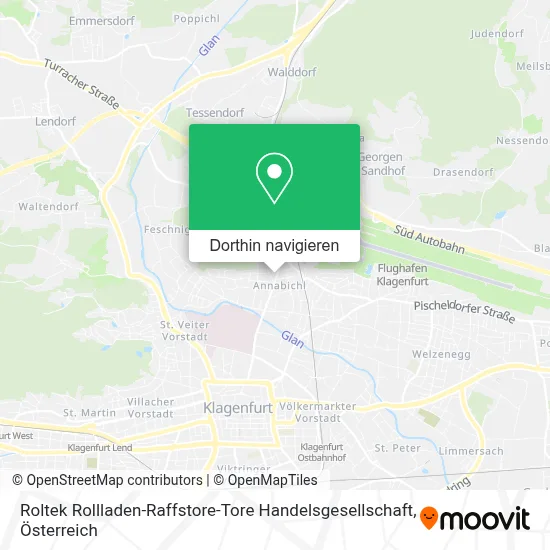 Roltek Rollladen-Raffstore-Tore Handelsgesellschaft Karte