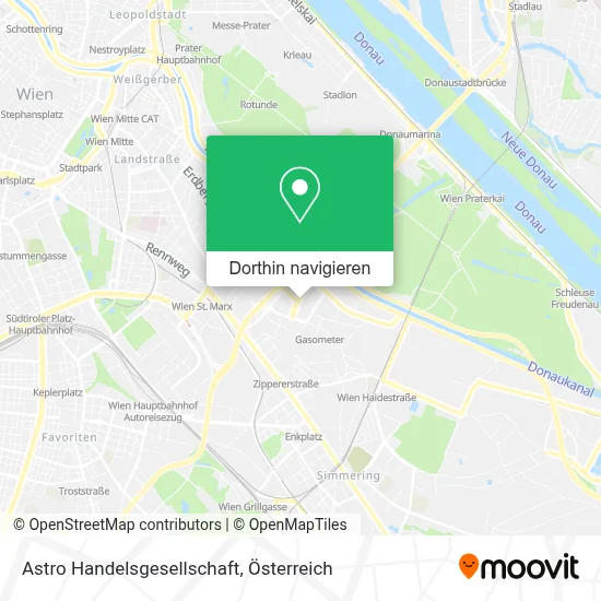 Astro Handelsgesellschaft Karte