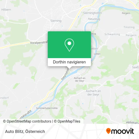 Auto Blitz Karte