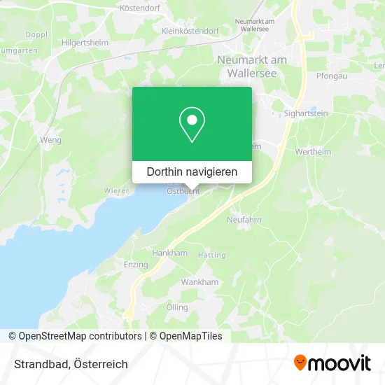 Strandbad Karte