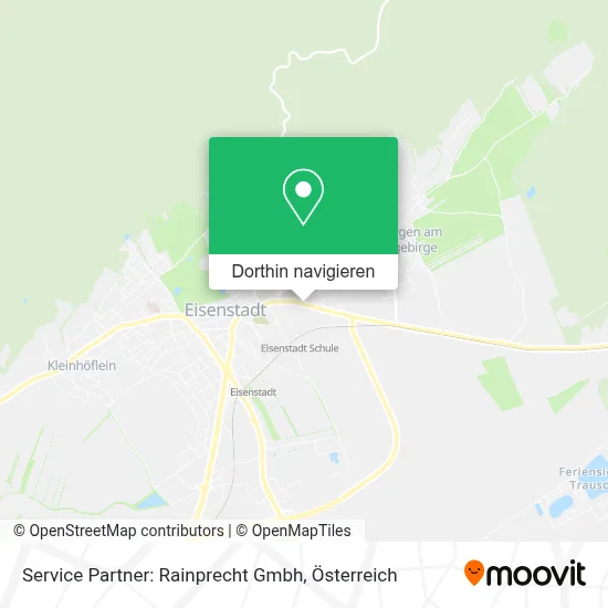Service Partner: Rainprecht Gmbh Karte