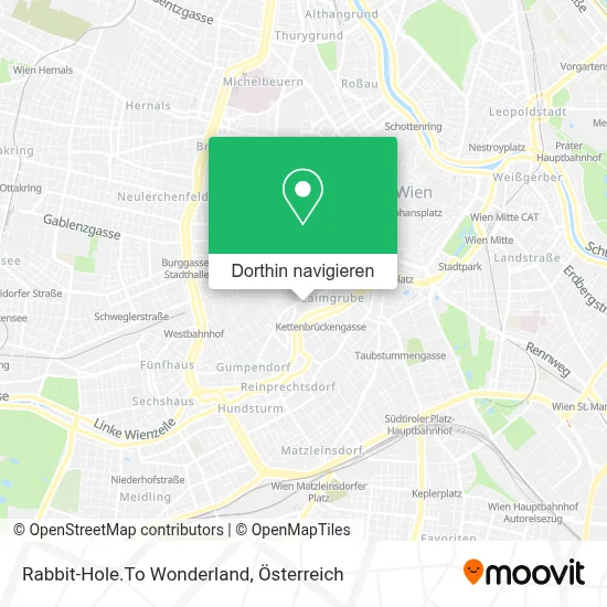 Rabbit-Hole.To Wonderland Karte