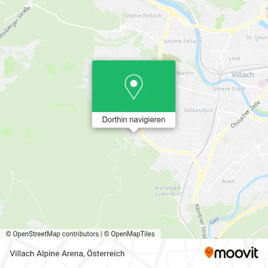 Villach Alpine Arena Karte