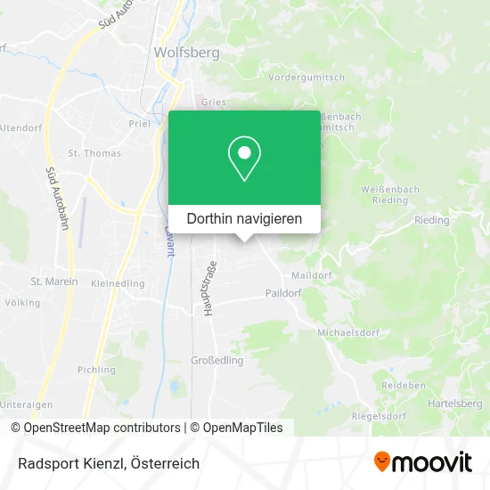 Radsport Kienzl Karte