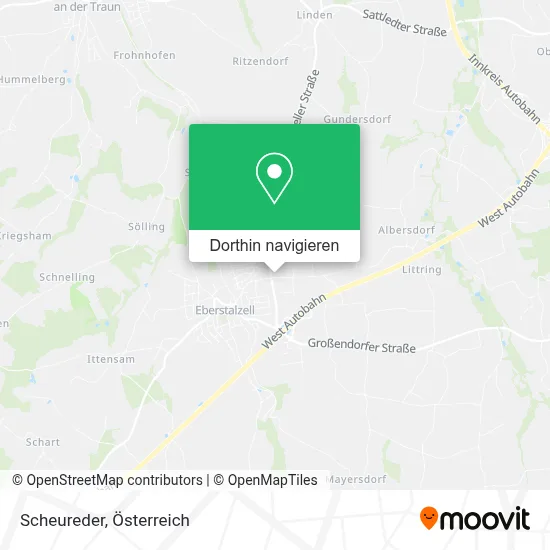 Scheureder Karte