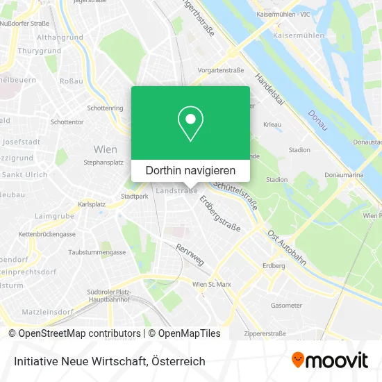 Initiative Neue Wirtschaft Karte