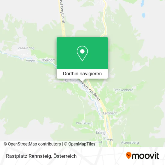 Rastplatz Rennsteig Karte