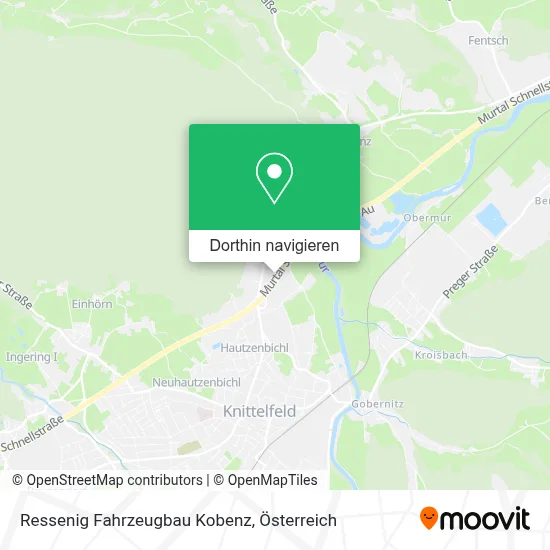 Ressenig Fahrzeugbau Kobenz Karte