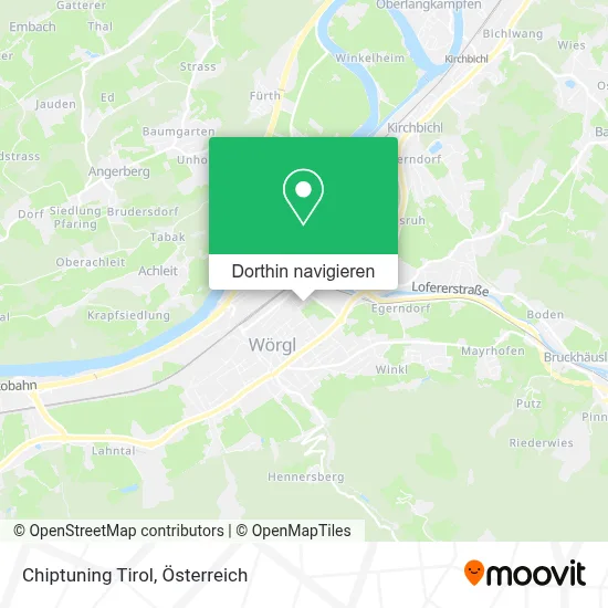 Chiptuning Tirol Karte