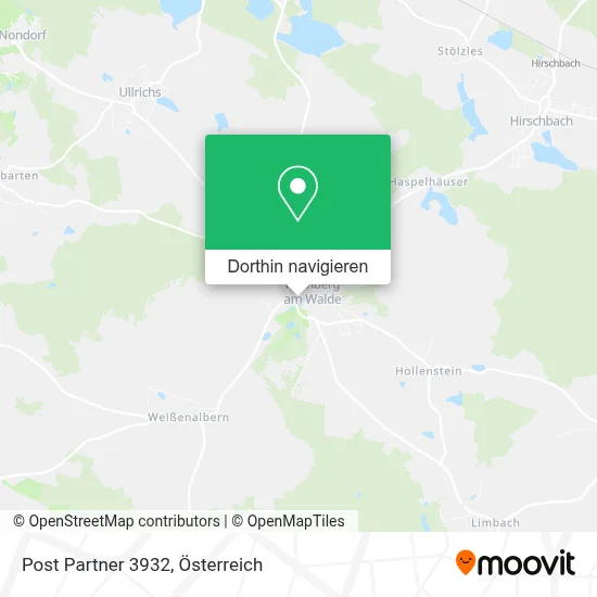 Post Partner 3932 Karte