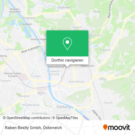 Raben Bexity Gmbh Karte